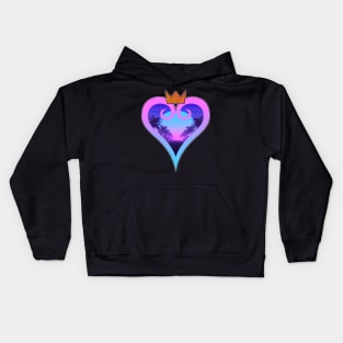 Kingdom Hearts Vaporwave Kids Hoodie